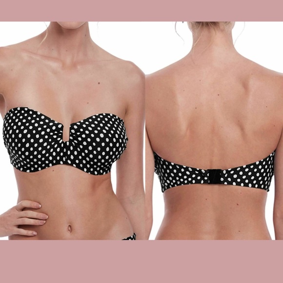 NEW Fantasie [ 38I US ] Santa Monica‎ Underwire Bandeau Bikini Top - Picture 2 of 12